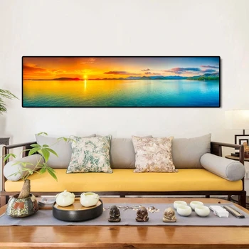 Modern Landscape Canvas Painting Poster and Prints Wall Art Sunrise Sea Mountain Picture for Living Room Cuadros Decor Frameless
Modern Landscape Canvas Painting Poster and Prints Wall Art Sunrise Sea Mountain Picture for Living Room Cuadros Decor Frameless