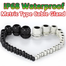 10Pcs IP68 Waterproof Cable Gland M12 M16 M20 M24 M25 M27 M30 Metric Joints Nylon PA Flame Retardant Wire Connector
10Pcs IP68 Waterproof Cable Gland M12 M16 M20 M24 M25 M27 M30 Metric Joints Nylon PA Flame Retardant Wire Connector
