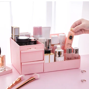 Cosmetic Storage Box Makeup Dressing Table Skin Care Rack Jewelry Case Drawer Sundries Container Drawer Desktop Plastic
Cosmetic Storage Box Makeup Dressing Table Skin Care Rack Jewelry Case Drawer Sundries Container Drawer Desktop Plastic