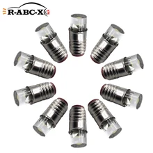 RUIANDSION 10Pcs E5 6000K 4300K 3V 6V 12V 24V Positive Tip Warm Whtie Decorate Chandelier Lamp LED Bulb Mini 4mm Screw Household
RUIANDSION 10Pcs E5 6000K 4300K 3V 6V 12V 24V Positive Tip Warm Whtie Decorate Chandelier Lamp LED Bulb Mini 4mm Screw Household