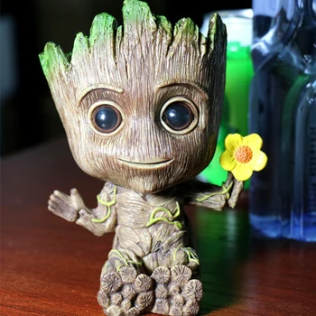 Groot Tree Man 14CM Figure Model Toys Cute Baby with Flower Collectible Decoration Display Boxed
Groot Tree Man 14CM Figure Model Toys Cute Baby with Flower Collectible Decoration Display Boxed
