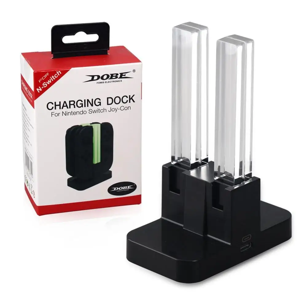 4in1 Controller Charger Stand LED Charging Dock for Nintendo Switch Joy-Con Pro Charger
4in1 Controller Charger Stand LED Charging Dock for Nintendo Switch Joy-Con Pro Charger