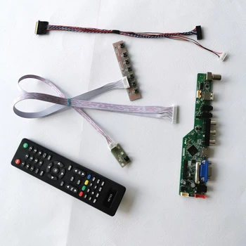 Fit LTN156KT02/N156O6 1600*900 WLED 40-Pin LVDS laptop panel VGA+HDMI+USB+RF+Remote 15.6" screen TV analog controller board kit
Fit LTN156KT02/N156O6 1600*900 WLED 40-Pin LVDS laptop panel VGA+HDMI+USB+RF+Remote 15.6" screen TV analog controller board kit