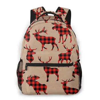 Backpack Casual Travel Bag Moose Plaid School Bag Fashion Shoulder Bag For Teenage Girl Bagpack
Backpack Casual Travel Bag Moose Plaid School Bag Fashion Shoulder Bag For Teenage Girl Bagpack