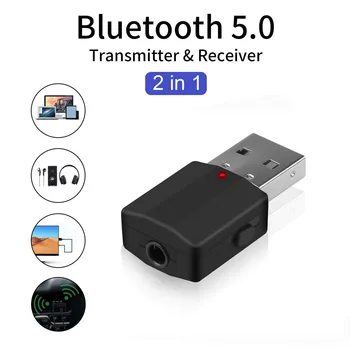 2 in 1 USB Power Bluetooth 5.0 Receiver and Transmitter 3.5MM Jack AUX Audio Adapter For Car Radio Mp3 Speaker Music Player
2 in 1 USB Power Bluetooth 5.0 Receiver and Transmitter 3.5MM Jack AUX Audio Adapter For Car Radio Mp3 Speaker Music Player