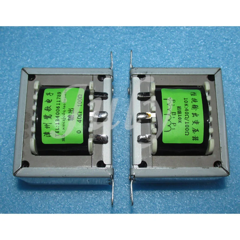 A pair of EI57 iron core 10K push-pull 5W output transformer suitable for 6C16 5842 5686 and other electronic tubes
A pair of EI57 iron core 10K push-pull 5W output transformer suitable for 6C16 5842 5686 and other electronic tubes
