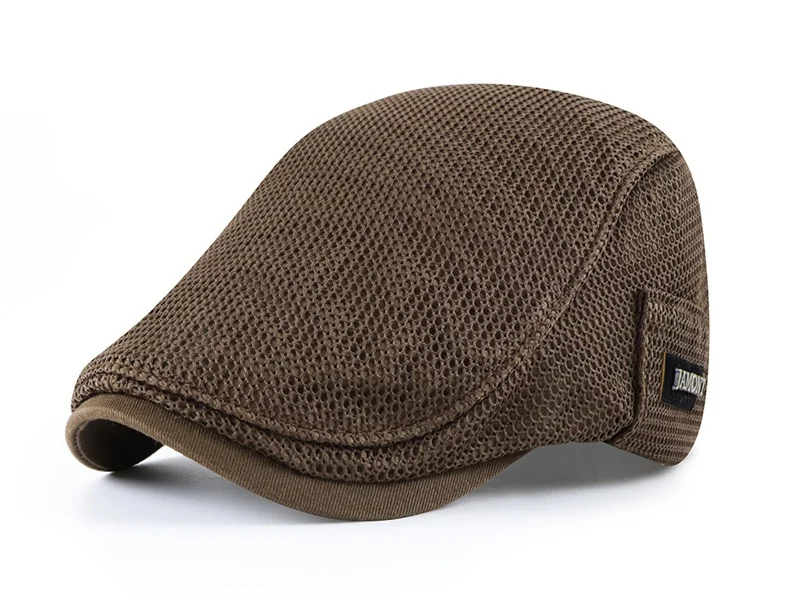 Golf Flat Cap, Breathable M/f.