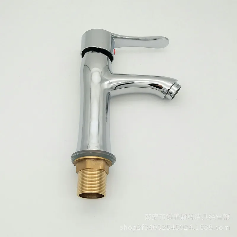 Manufacturers Wholesale Copper Sleeve Zinc Alloy Rome Tap Single Bore Basin Hot And Cold Faucet Mixing Water Sink Faucet 
Manufacturers Wholesale Copper Sleeve Zinc Alloy Rome Tap Single Bore Basin Hot And Cold Faucet Mixing Water Sink Faucet