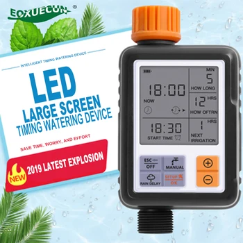 LED Screen Autowatering Drip Irrigation System Plant Watering Kit Irrigation Components Watering Timer Automatic Watering System
LED Screen Autowatering Drip Irrigation System Plant Watering Kit Irrigation Components Watering Timer Automatic Watering System