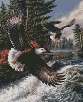 Top new Embroidery Counted Cross Stitch Kits Needlework Crafts 14 ct DMC DIY Arts Handmade Decor -Flying eagle
Top new Embroidery Counted Cross Stitch Kits Needlework Crafts 14 ct DMC DIY Arts Handmade Decor -Flying eagle