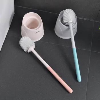 Chamber Pot Brush Shank Soft Bristle Toilet Cleaning Brush Set Mixed Colors without Blind Angle Wall Hangers Chamber Pot Cleanin
Chamber Pot Brush Shank Soft Bristle Toilet Cleaning Brush Set Mixed Colors without Blind Angle Wall Hangers Chamber Pot Cleanin