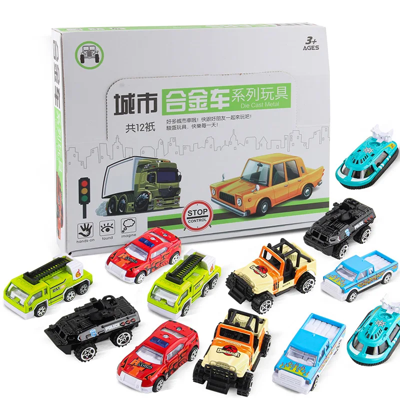 Children Alloy Car Model 12 Shuttlecocks in Each Box Model Engineering Vehicle Firefighting Police Car Military Sliding Car
Children Alloy Car Model 12 Shuttlecocks in Each Box Model Engineering Vehicle Firefighting Police Car Military Sliding Car
