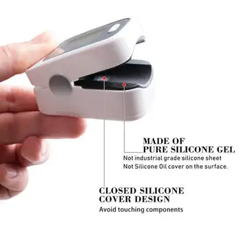 Finger Clip Oximeter Pure Silicone Gel Heartbeat Pulse Oximetry Heart Rate Monitoring Measuring Blood Oxygen Content 1 Pcs
Finger Clip Oximeter Pure Silicone Gel Heartbeat Pulse Oximetry Heart Rate Monitoring Measuring Blood Oxygen Content 1 Pcs