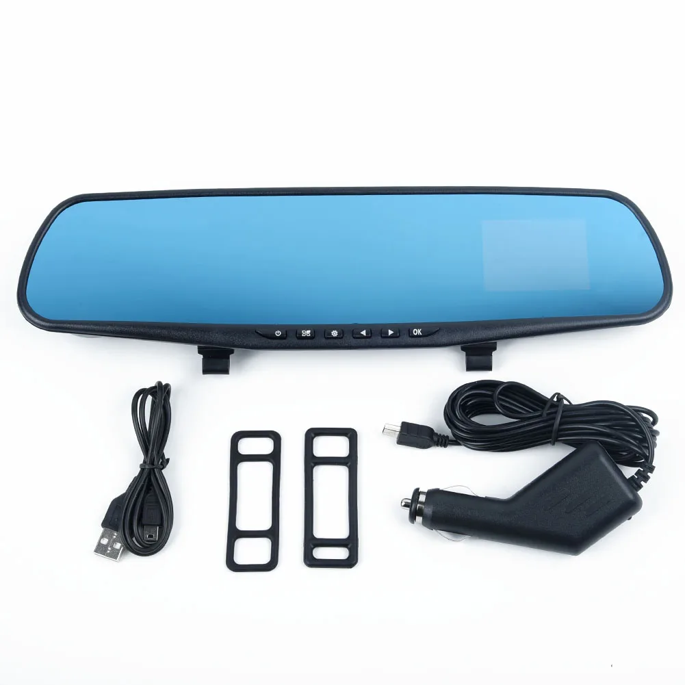 2.4 Inch HD Car DVR Mirror Rear View Mirror Camera IR Night Vision Recorder 12-24V Car Charger Car Rear View Mirror DVR
2.4 Inch HD Car DVR Mirror Rear View Mirror Camera IR Night Vision Recorder 12-24V Car Charger Car Rear View Mirror DVR