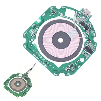 10W QI Fast Wireless Charger PCBA Module Transmitter Circuit Board+ Wireless Charging Diy Circuit Board
10W QI Fast Wireless Charger PCBA Module Transmitter Circuit Board+ Wireless Charging Diy Circuit Board