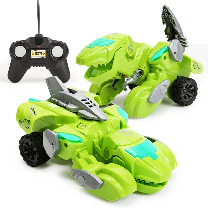 Remote Control Deformation Dinosaur Car One-button Deformation Acousto-optic Sound Effect Boy Toy
Remote Control Deformation Dinosaur Car One-button Deformation Acousto-optic Sound Effect Boy Toy