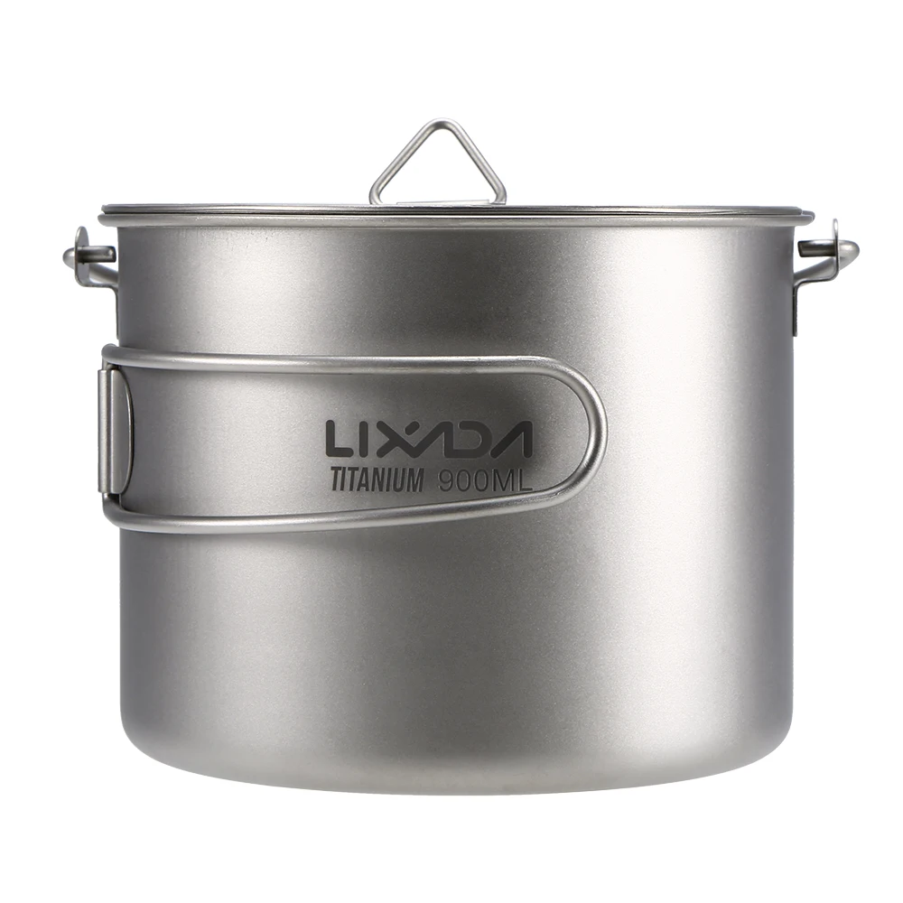 Hot New 900ml Titanium Cup Pot Portable Water Cup Hanging Camping Pot with Lid and Foldable Handle for Outdoor Hiking Picnic
Hot New 900ml Titanium Cup Pot Portable Water Cup Hanging Camping Pot with Lid and Foldable Handle for Outdoor Hiking Picnic