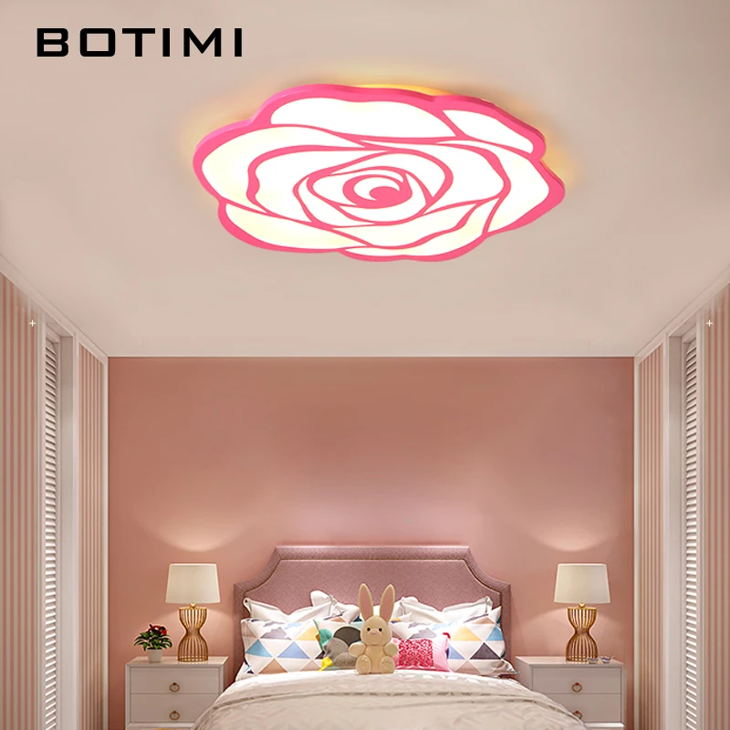 BOTIMI Romantic Red Rose Shaped Ceiling Lights For Bedroom Surface Mounted Pink Girls' Room Ceiling Lamp Kids Lighting Fixtures
BOTIMI Romantic Red Rose Shaped Ceiling Lights For Bedroom Surface Mounted Pink Girls' Room Ceiling Lamp Kids Lighting Fixtures