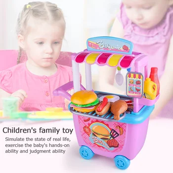 Kitchen Pretend Play Toys Set Plastic Safe Simulation Western Food House Playset Educational Learning Study Toy Gifts
Kitchen Pretend Play Toys Set Plastic Safe Simulation Western Food House Playset Educational Learning Study Toy Gifts