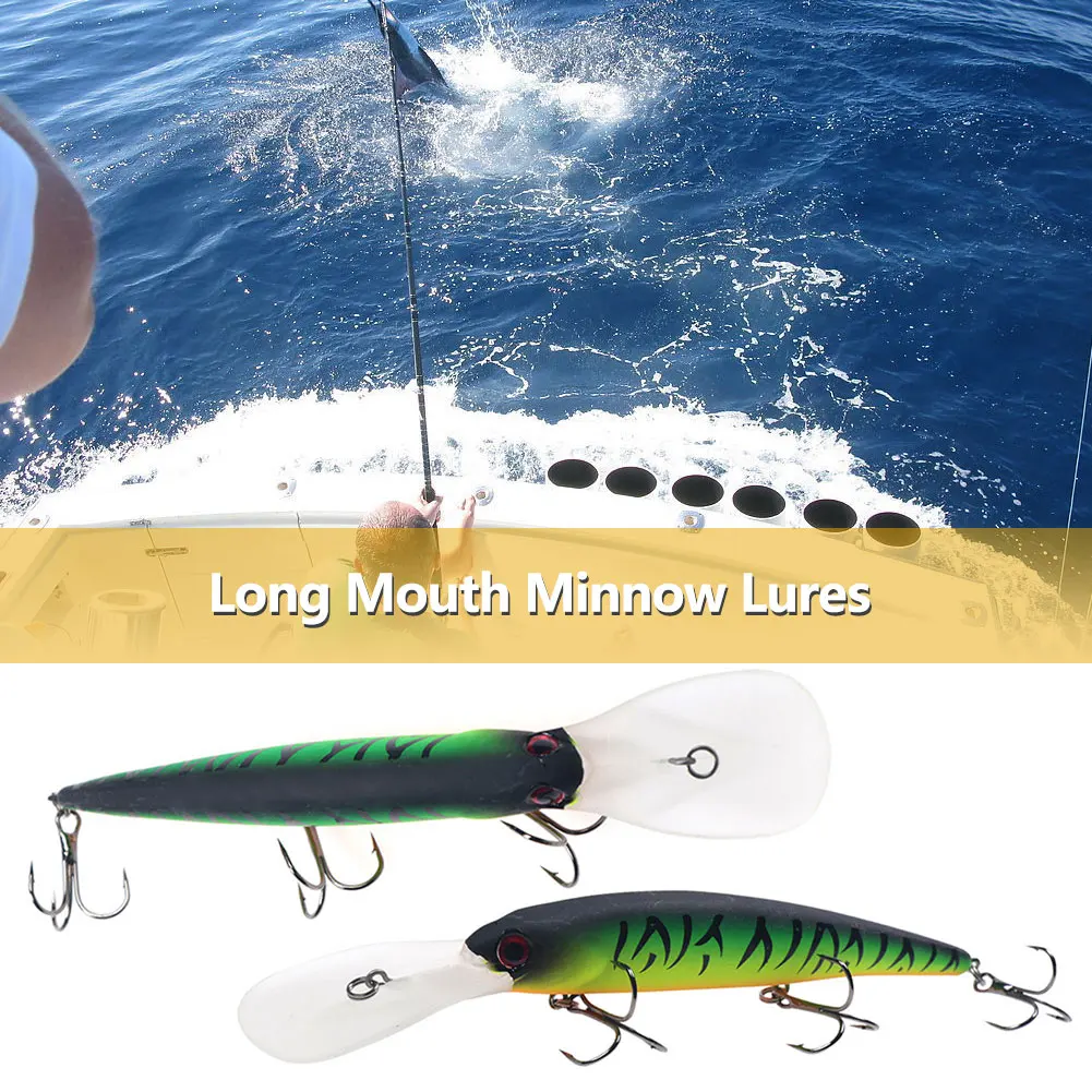 Fishing Lure Minnow Bait Long Tongue Mouth 16cm 19g Hard Bait Artificial Bait Fake bait Fishing Accessories
Fishing Lure Minnow Bait Long Tongue Mouth 16cm 19g Hard Bait Artificial Bait Fake bait Fishing Accessories