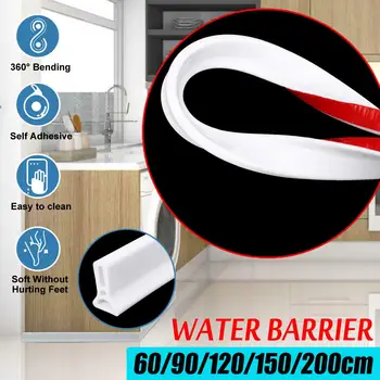 5 Size Bathroom Water Stopper Water Partition Dry And Wet Separation Flood Barrier Rubber Dam Silicon Water Blocker Don't Slip
5 Size Bathroom Water Stopper Water Partition Dry And Wet Separation Flood Barrier Rubber Dam Silicon Water Blocker Don't Slip
