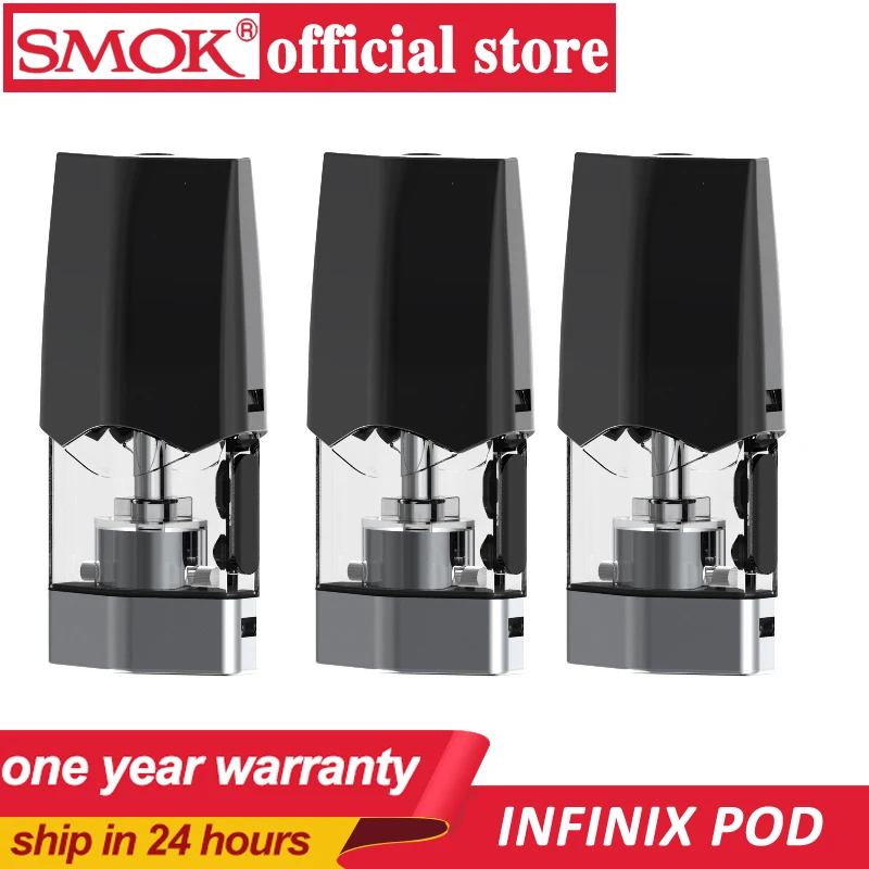 SMOK VAPE 3 шт. 6 15 INFINIX POD Coil Pod электронные сигареты 2 мл бак атомайзера для Infinix Kit Vape