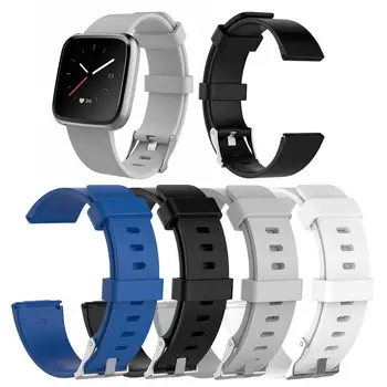 TPE Replacement Band Watch Strap Solid Color Wrist Bracelet for Fitbit Versa Lite/Versa White/ Black
TPE Replacement Band Watch Strap Solid Color Wrist Bracelet for Fitbit Versa Lite/Versa White/ Black