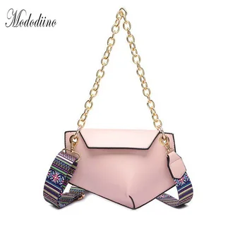 Mododiino Chains Crossbody Bag Luxury Women Bags Colorful Wide Strap Shoulder Bag PU Leather Chest Bag Female Bags DNV1400 
Mododiino Chains Crossbody Bag Luxury Women Bags Colorful Wide Strap Shoulder Bag PU Leather Chest Bag Female Bags DNV1400