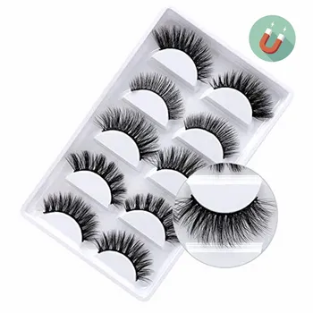 Kit Mixed Long Lasting Quick-drying Eye Makeup Tools 5 Pair Magnetic False Eyelashes Lashes With Magnetic Liquid Eyeliner
Kit Mixed Long Lasting Quick-drying Eye Makeup Tools 5 Pair Magnetic False Eyelashes Lashes With Magnetic Liquid Eyeliner