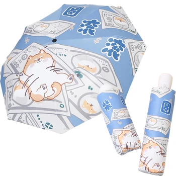 UV Protection Sun Umbrella Female Rainy&Sunny Cartoon Cat Small Sunshade Folding Umbrella Girls Anti-UV Fashion Ladies Parasol 
UV Protection Sun Umbrella Female Rainy&Sunny Cartoon Cat Small Sunshade Folding Umbrella Girls Anti-UV Fashion Ladies Parasol