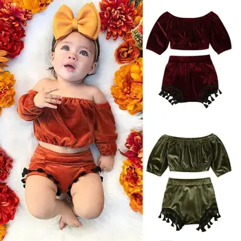 UK Autumn Clothes Newborn Baby Girl Clothes Velvet Long Sleeve Tops Pants Shorts Outfits Sets 0-24 months 
UK Autumn Clothes Newborn Baby Girl Clothes Velvet Long Sleeve Tops Pants Shorts Outfits Sets 0-24 months