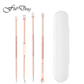 4Pcs Blackhead Acne Comedone Removal Needles Pimple Belmish Extractor Remover Tool Spot Comedone Pin Kits for Face Clean
4Pcs Blackhead Acne Comedone Removal Needles Pimple Belmish Extractor Remover Tool Spot Comedone Pin Kits for Face Clean