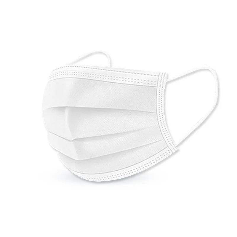 50/100pcs/pack 3-layers Disposable White Face Masks with Ear Loop Breathable Comfortable Anti-dust Air Pollution Protection
50/100pcs/pack 3-layers Disposable White Face Masks with Ear Loop Breathable Comfortable Anti-dust Air Pollution Protection
