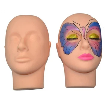 1Pc NEW-Mannequin Flat Head Silicone Practice False Eyelash Extensions Makeup Model Massage Training Hot Sale
1Pc NEW-Mannequin Flat Head Silicone Practice False Eyelash Extensions Makeup Model Massage Training Hot Sale