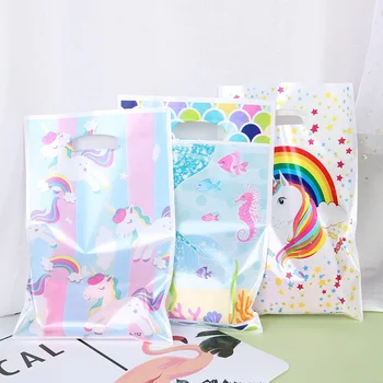 1Pcs Cartoon Rainbow Unicorn/Flamingo Plastic Gift Bags Candy Bag For Party Wedding Birthday Gift Package Box Party Supplies
1Pcs Cartoon Rainbow Unicorn/Flamingo Plastic Gift Bags Candy Bag For Party Wedding Birthday Gift Package Box Party Supplies