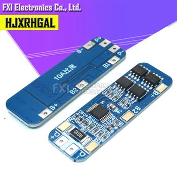 3S 10A 12V Lithium Battery Charger Protection Board Module for 3pcs 18650 Li-ion Battery Cell Charging BMS 10.8V 11.1V 12.6V
3S 10A 12V Lithium Battery Charger Protection Board Module for 3pcs 18650 Li-ion Battery Cell Charging BMS 10.8V 11.1V 12.6V