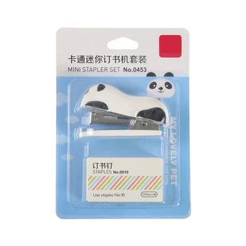 1 Pc Cartoon Mini Panda Stapler Set School Office Supplies Stationery Paper Binding Binder Book
1 Pc Cartoon Mini Panda Stapler Set School Office Supplies Stationery Paper Binding Binder Book