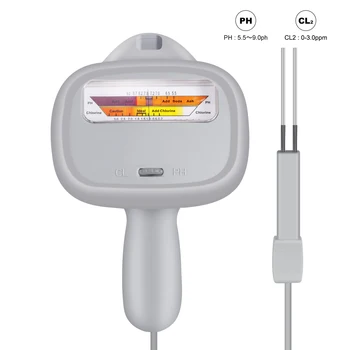 1Pcs Water Quality Tester Portable Chlorine PH Meter Monitor for Home Swimming Pool Aquarium Checker White BJStore
1Pcs Water Quality Tester Portable Chlorine PH Meter Monitor for Home Swimming Pool Aquarium Checker White BJStore