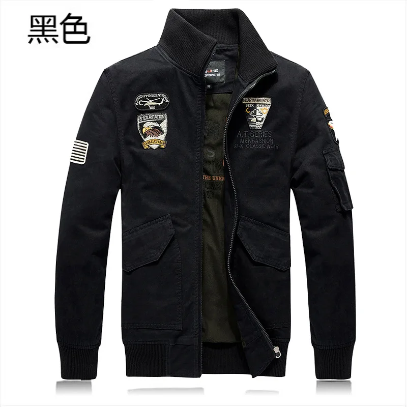 Spring And Autumn New Style 2017 Men's Jacket Slim Fit Spring And Autumn Teenager Men's Wear Air Force Pure Cotton Jacket
Spring And Autumn New Style 2017 Men's Jacket Slim Fit Spring And Autumn Teenager Men's Wear Air Force Pure Cotton Jacket