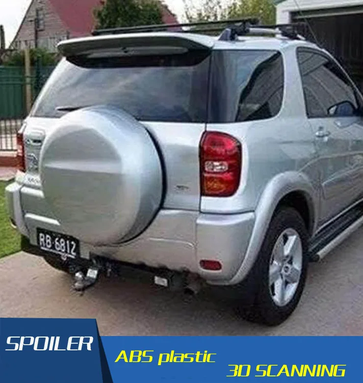 For Toyota RAV4 Spoiler High Quality ABS Material Car Rear Wing Primer Color 2001-2004 | Автомобили и мотоциклы