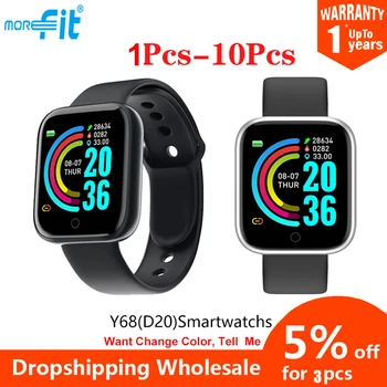 Original 1Pcs 5Pcs 10Pcs MoreFit D20 Smart Watches Fitness Smart Activity Trackers Heart Rate Monitor Waterproof Y68 Smartwatch
Original 1Pcs 5Pcs 10Pcs MoreFit D20 Smart Watches Fitness Smart Activity Trackers Heart Rate Monitor Waterproof Y68 Smartwatch