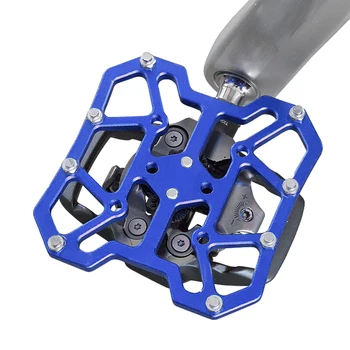 Pair of Aluminum Alloy MTB Mountain Bike Bicycle Clipless Pedal Platform Adapters for SPD for KEO Bicycle Parts Lightweight
Pair of Aluminum Alloy MTB Mountain Bike Bicycle Clipless Pedal Platform Adapters for SPD for KEO Bicycle Parts Lightweight