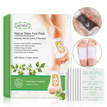 10 pcs Slimming Foot Patches Detox Foot Patch with Sticky Cloth Toxin Foot Help Sleep Skin Care Pad Slimmig Herbal Adhesive
10 pcs Slimming Foot Patches Detox Foot Patch with Sticky Cloth Toxin Foot Help Sleep Skin Care Pad Slimmig Herbal Adhesive