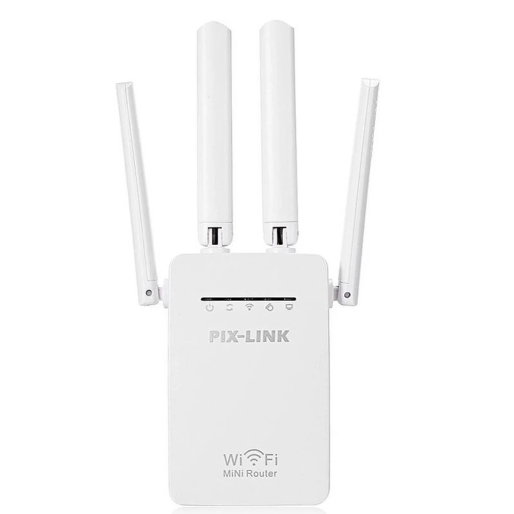 2.4/5G 4-Antenna WIFI Router 300Mbps Dual-Band Range Extender WiFi Repeater Wireless Wi-Fi Router Home Network Home Supplies
2.4/5G 4-Antenna WIFI Router 300Mbps Dual-Band Range Extender WiFi Repeater Wireless Wi-Fi Router Home Network Home Supplies