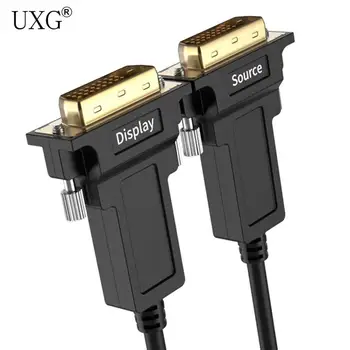 DVI AOC Cable 2M 5M 10M 20M 50M 100M 200M Active Fiber Optic Fast Transfer Ultra FHD 4K 60hz
DVI AOC Cable 2M 5M 10M 20M 50M 100M 200M Active Fiber Optic Fast Transfer Ultra FHD 4K 60hz
