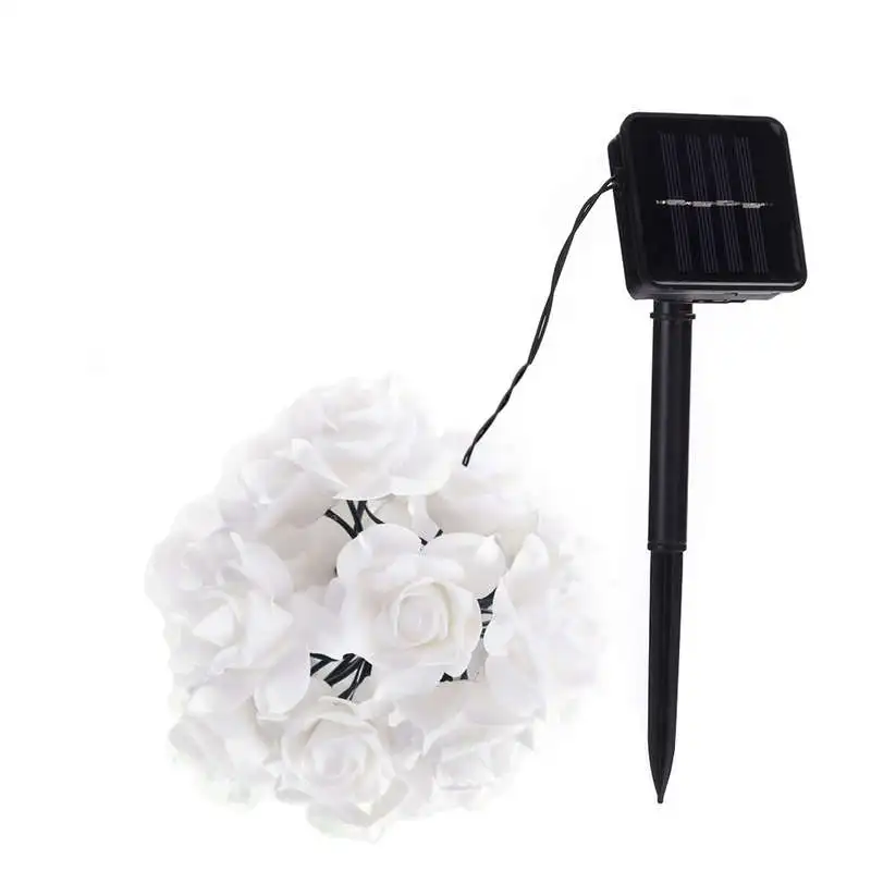 30 Leds 6M Rose Flower Solar Lamp Power Led String Fairy Lights Solar Garlands Garden Christmas Decor For Outdoor
30 Leds 6M Rose Flower Solar Lamp Power Led String Fairy Lights Solar Garlands Garden Christmas Decor For Outdoor
