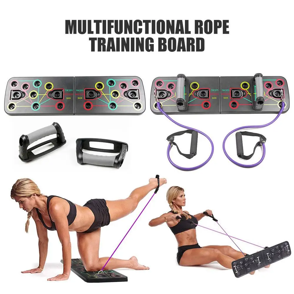 2020 High Quality Push Up Board With Pull Rope Building Fitness Stands Pushup Body Training Fitness Exercise Tools Men Women GYM
2020 High Quality Push Up Board With Pull Rope Building Fitness Stands Pushup Body Training Fitness Exercise Tools Men Women GYM
