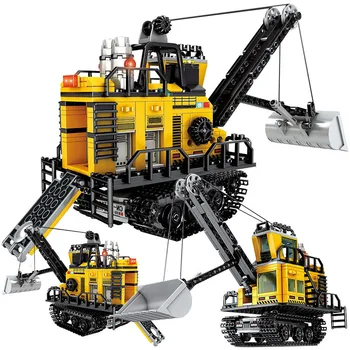 Technic Series Engineering Machinery Truck Building Blocks Lepinblock Technic Excavator Mining Car Bricks Toys for Children
Technic Series Engineering Machinery Truck Building Blocks Lepinblock Technic Excavator Mining Car Bricks Toys for Children