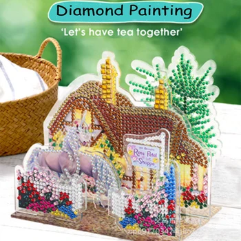 DIY 5D Special Shaped Diamond Painting 3D Three-dimensional Puzzle picture Cross Stitch Kits Crystal Rhinestone Arts Home Decor
DIY 5D Special Shaped Diamond Painting 3D Three-dimensional Puzzle picture Cross Stitch Kits Crystal Rhinestone Arts Home Decor