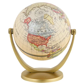 Retro Rotating World Globe Earth Antique Home Office Desktop Decor Geography Educational Learning Map School Supplies
Retro Rotating World Globe Earth Antique Home Office Desktop Decor Geography Educational Learning Map School Supplies